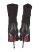 Christian Louboutin Spike Accents Studded Accents Sock Boots