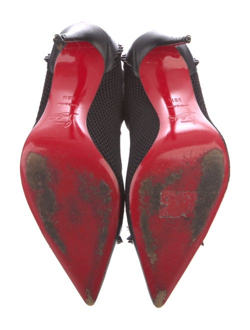 Christian Louboutin Spike Accents Studded Accents Sock Boots