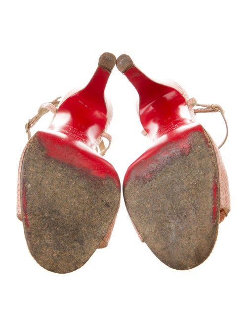 Christian Louboutin Lizard Sandals