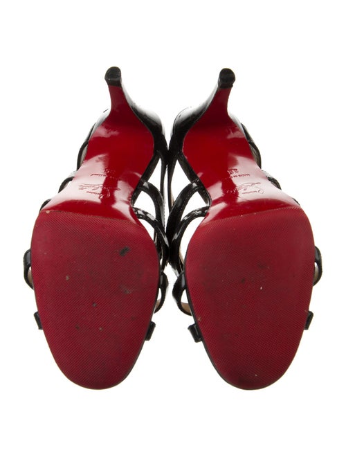 Christian Louboutin Patent Leather Slides