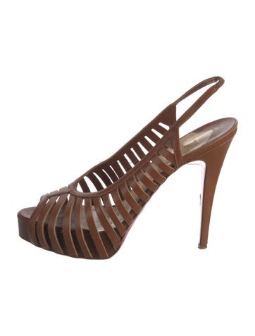 Christian Louboutin Pumps Leather Slingback IT 39.5 | 9.5