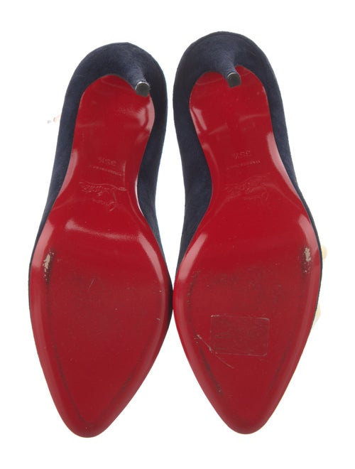 Christian Louboutin Suede Pumps