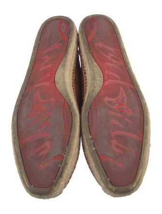 Christian Louboutin Suede Espadrilles
