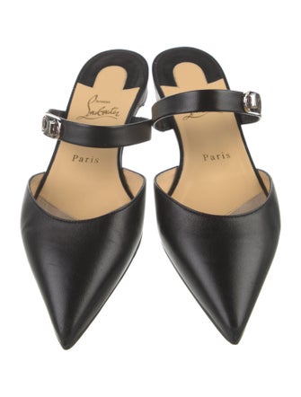 Christian Louboutin Leather Mules