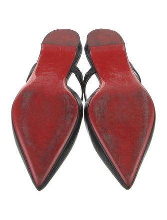 Christian Louboutin Leather Mules