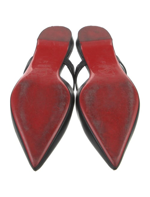 Christian Louboutin Leather Mules