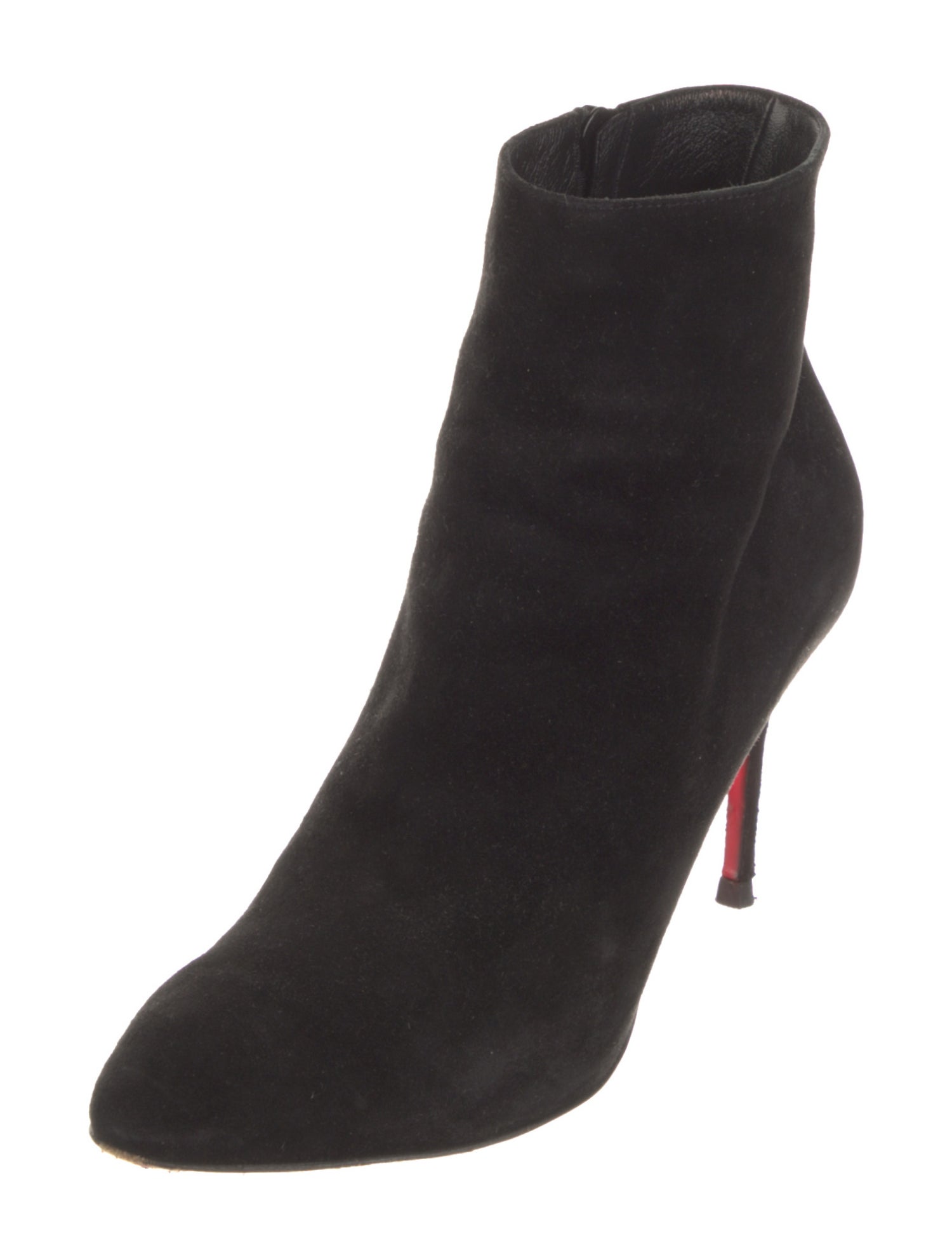 Christian Louboutin Suede Sock Boots