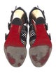 Christian Louboutin Leather Lasercut Accents Gladiator Sandals