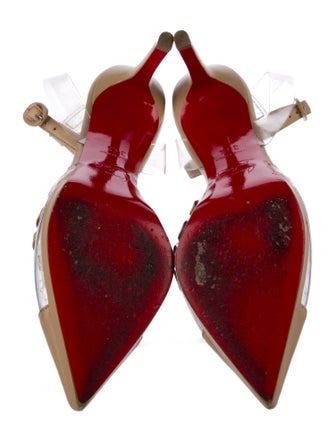 Christian Louboutin Leather Slingback Pumps