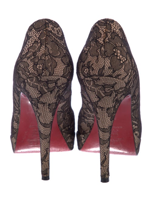 Christian Louboutin Lace Lace Pattern Pumps