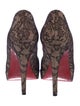 Christian Louboutin Lace Lace Pattern Pumps
