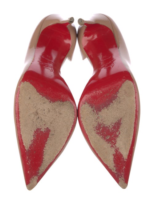 Christian Louboutin Patent Leather D'Orsay Pumps