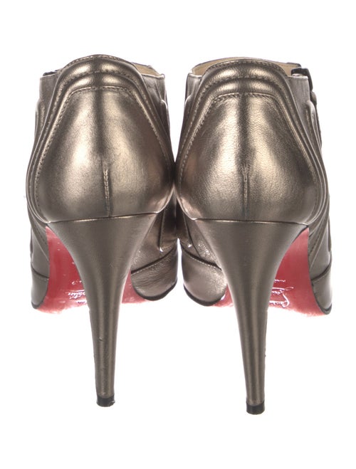 Christian Louboutin Leather Moto Boots