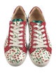 Christian Louboutin Patent Leather Printed Sneakers