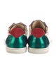 Christian Louboutin Patent Leather Printed Sneakers