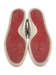 Christian Louboutin Patent Leather Printed Sneakers