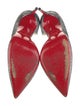 Christian Louboutin Suede D'Orsay Pumps