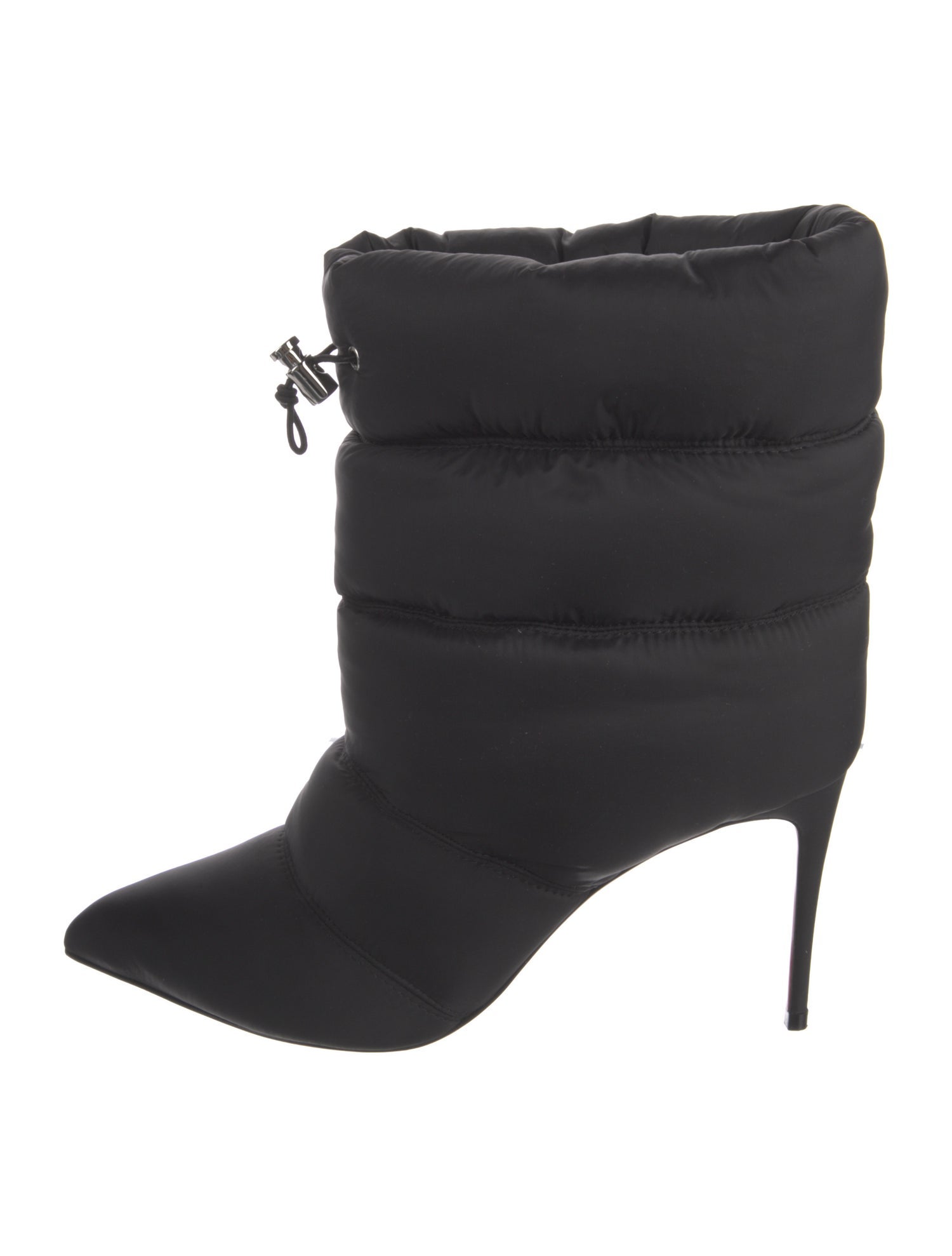 Christian Louboutin Nylon Lace-Up Boots