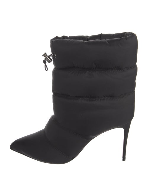 Christian Louboutin Nylon Lace-Up Boots