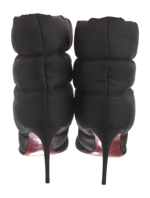 Christian Louboutin Nylon Lace-Up Boots