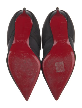 Christian Louboutin Nylon Lace-Up Boots