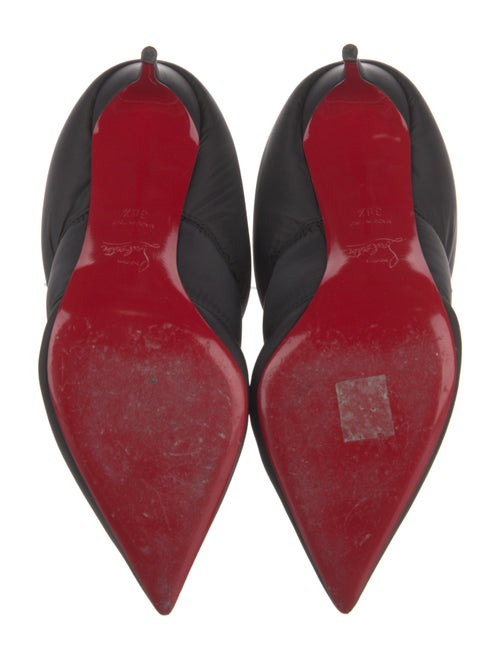 Christian Louboutin Nylon Lace-Up Boots