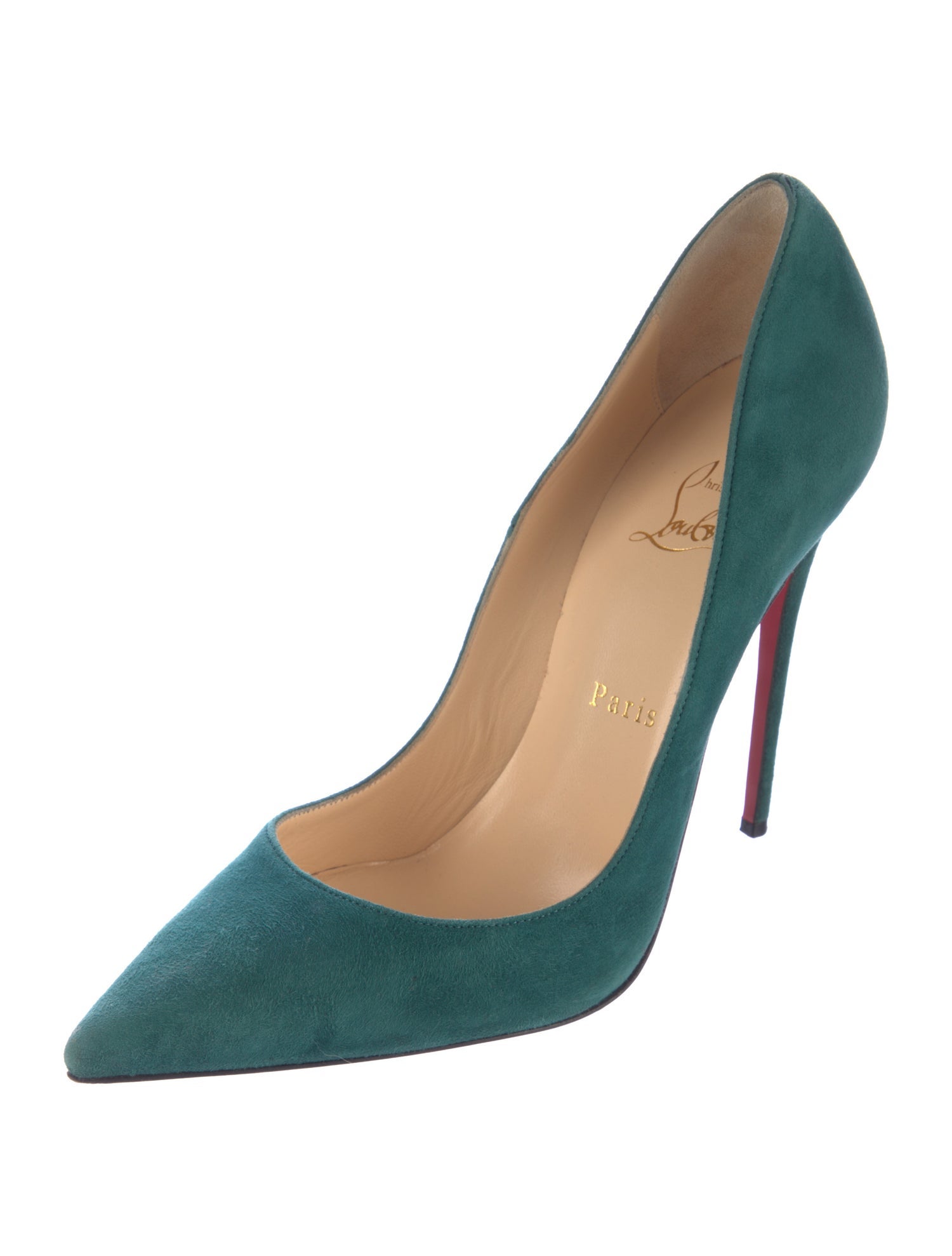 Christian Louboutin Suede Pumps