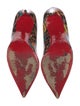 Christian Louboutin Patent Leather Printed Pumps