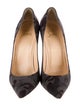 Christian Louboutin Wool Printed Pumps