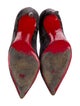 Christian Louboutin Wool Printed Pumps