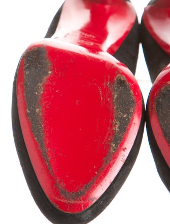 Christian Louboutin Suede Pumps