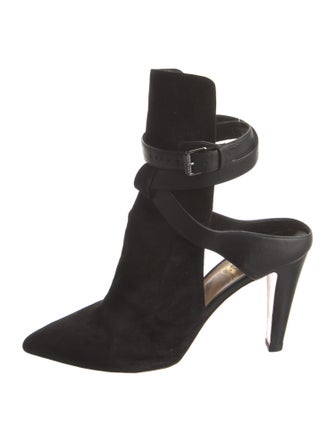 Christian Louboutin Suede Slingback Pumps