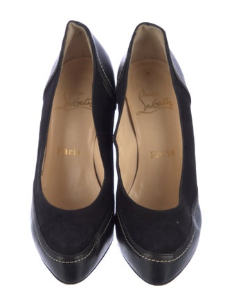 Christian Louboutin Suede Pumps