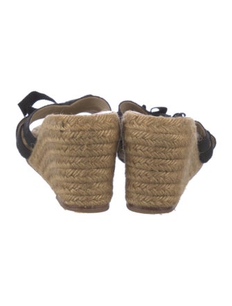 Christian Louboutin Bow Accents Espadrilles