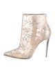 Christian Louboutin Lace Lace Pattern Boots