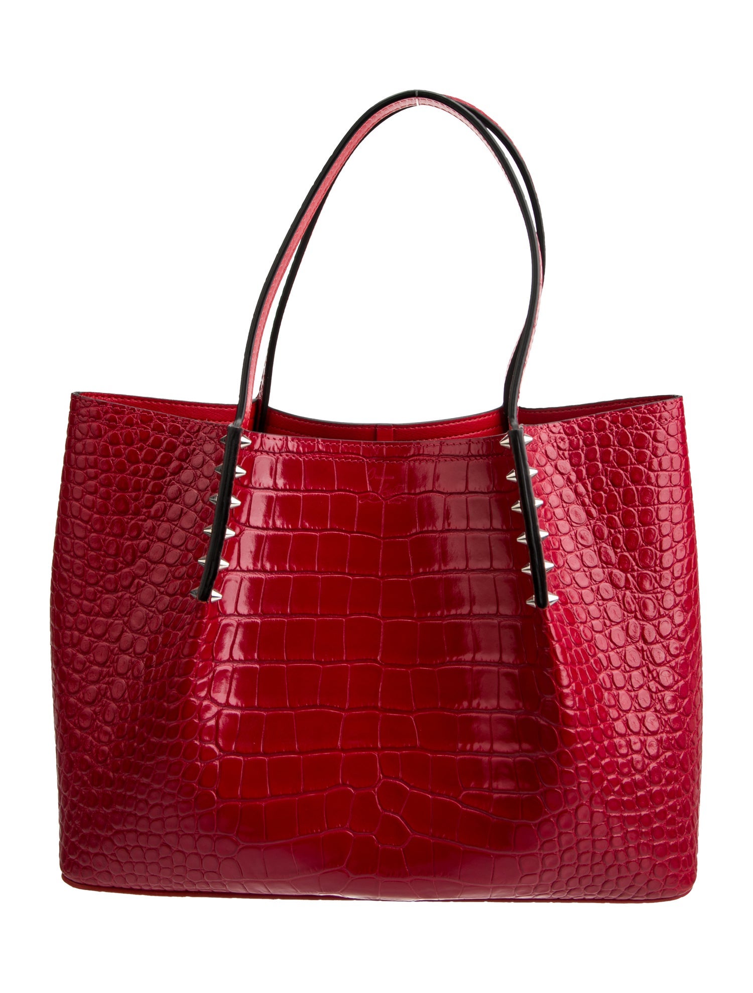 Christian Louboutin Embossed Leather cabarock