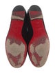Christian Louboutin Velvet Graphic Print Loafers