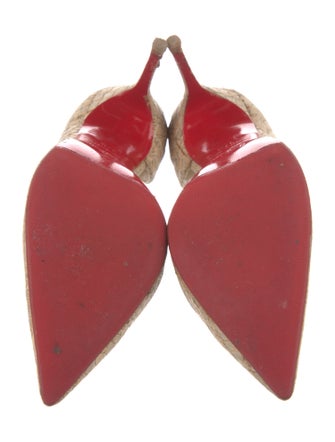 Christian Louboutin Animal Print D'Orsay Pumps