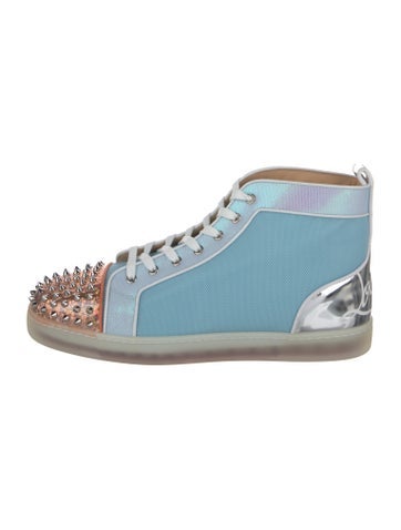 Christian Louboutin Sneakers Leather Colorblock Pattern EU 46.5 | 13.5