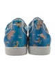 Christian Louboutin Leather Printed Sneakers