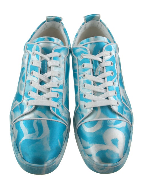 Christian Louboutin Leather Printed Sneakers