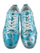 Christian Louboutin Leather Printed Sneakers