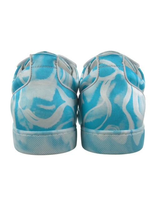 Christian Louboutin Leather Printed Sneakers