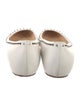 Christian Louboutin Spike Accents Leather Ballet Flats