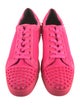 Christian Louboutin Suede Studded Accents Sneakers