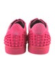 Christian Louboutin Suede Studded Accents Sneakers