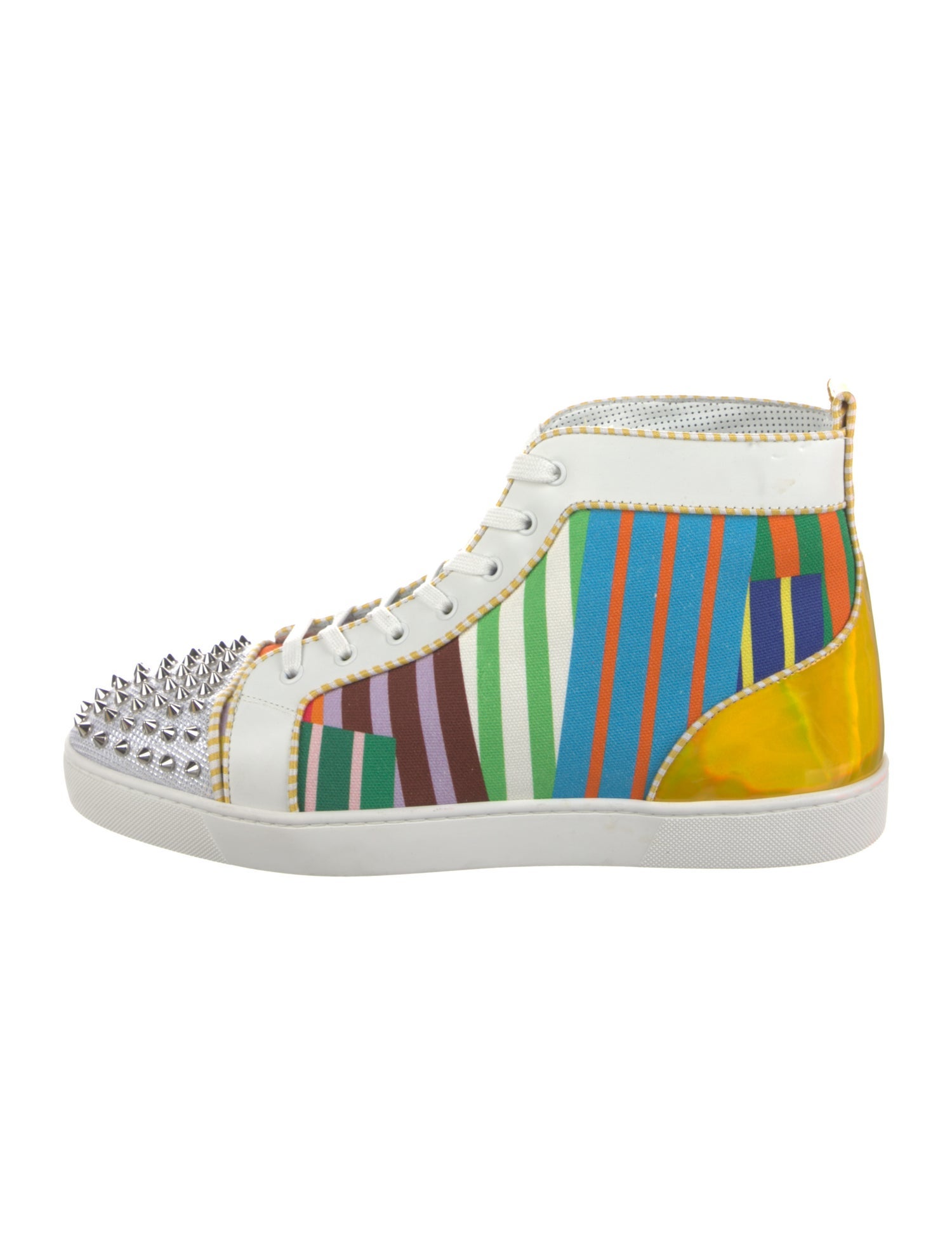 Christian Louboutin Canvas Printed Sneakers
