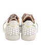 Christian Louboutin Spike Accents Leather Sneakers