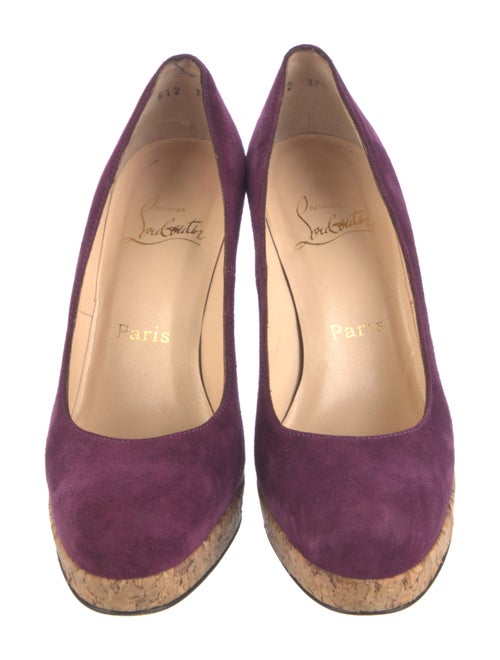Christian Louboutin Suede Pumps