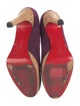 Christian Louboutin Suede Pumps